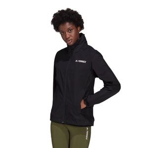 NWT adidas Women's Terrex RAIN.RDY Hooded Rain Jacket